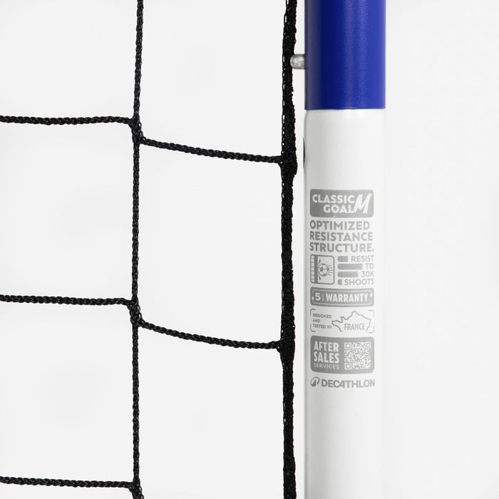 Baliza de Futebol Classic M (180x120 cm) Branco - Garantia 5 Anos
