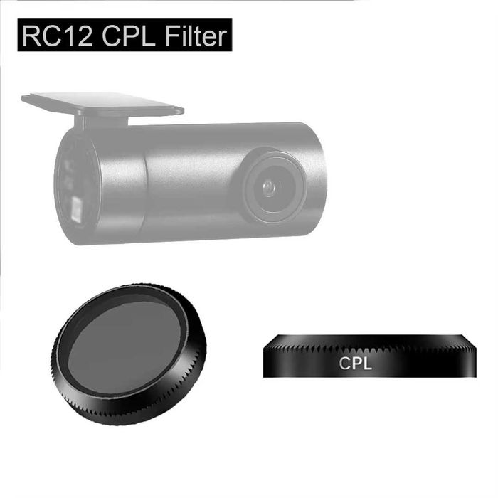 CPL поляризаційні фільтри для 70mai A810 + задня камера RC12