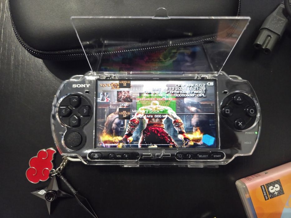 PSP 3000 modificada 64gb