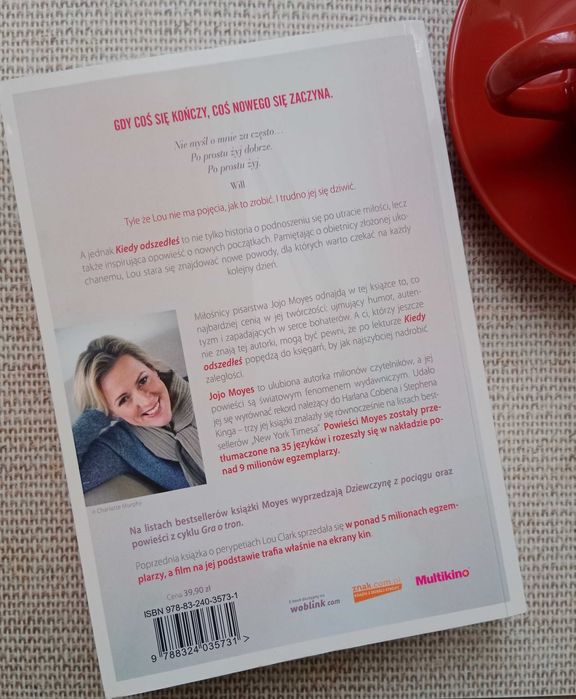 Książka "Kiedy Odszedłeś" Jojo Moyes