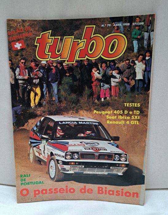 Revista carros - Turbo n⁰79 Abril 88