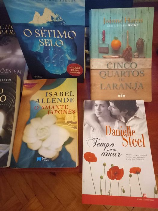 Livros variados , romances