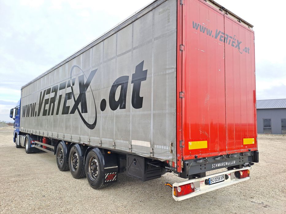Продам напівпричіп SCHWARZMULLER J-serie 2011 + MAN TGX 2013