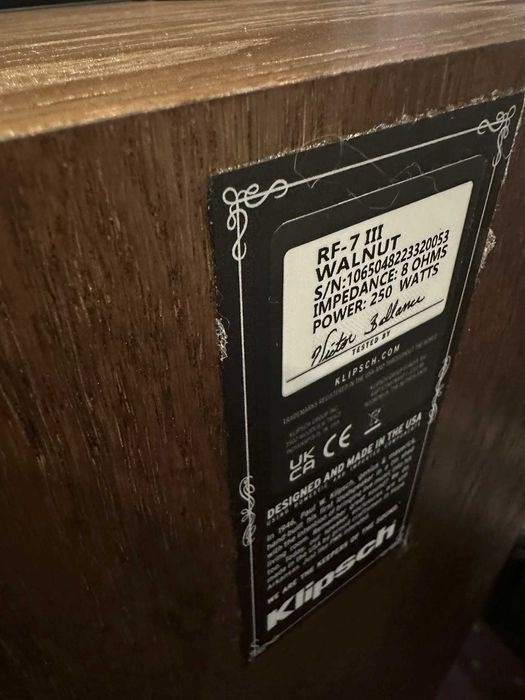 Klipsch RF7 MK3 Walnut DEMO | Salon Warszawa | Raty |