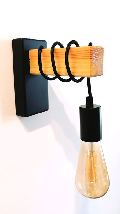 Lampa kinkiet loft