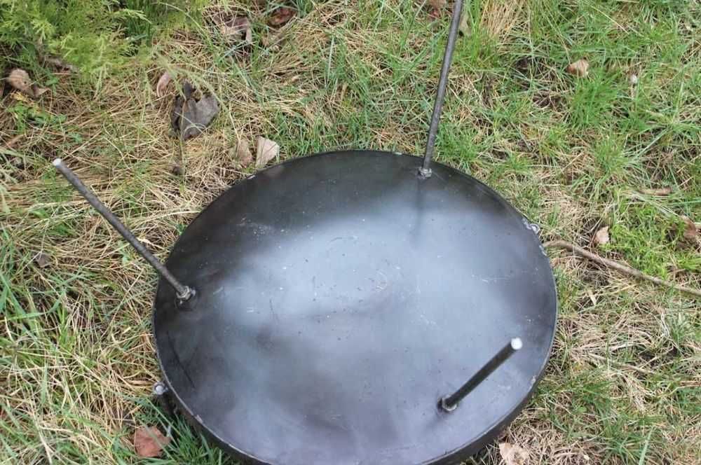 ‼️ Дисковая сковорода из диска для костра, борона, садж для пикника ‼️