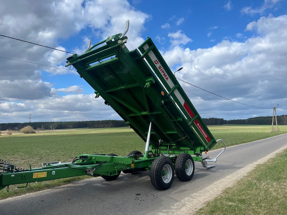 Przyczepa platforma do bel