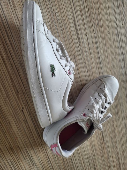 Adidasy LACOSTE dla dziewczynki