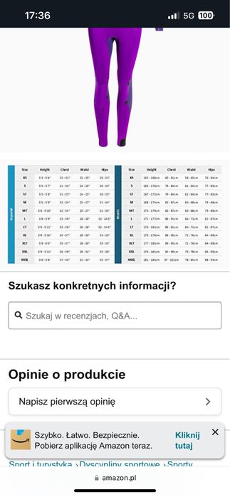 Kombinezon neoprenowy Prolimit
