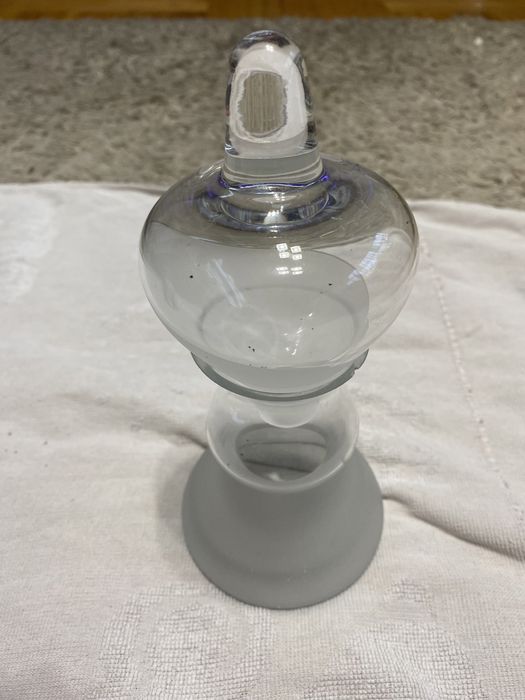 Lampa naftowa szklana