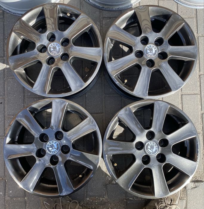 Felgi aluminiowe 15” Skoda Fabia Roomster Rapid Octavia I Seat Ibiza