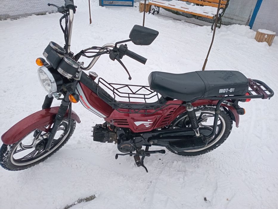 Мопед мустанг 110 см. Куб