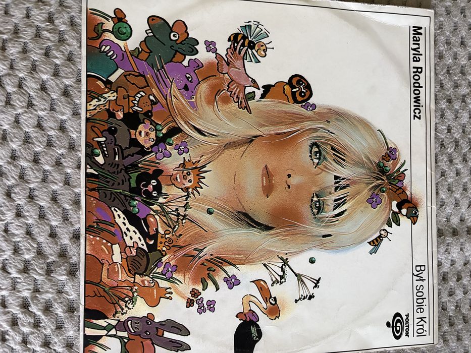 Plyta winylowa z piosenkami dla dzieci