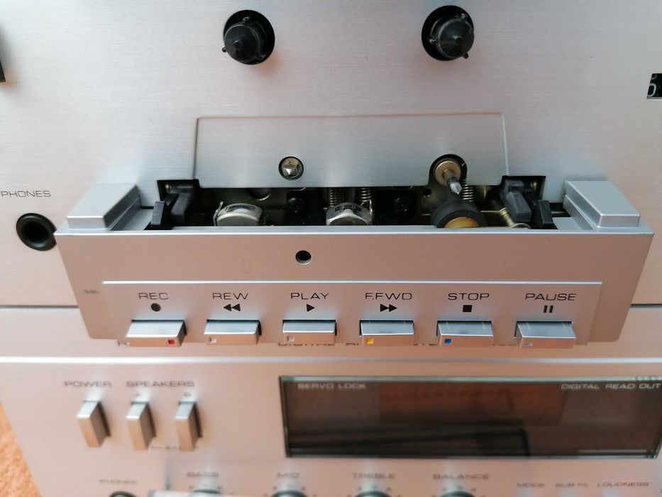 ROTEL RX-550 RD-550 Japońska Wieża Stereo Prl