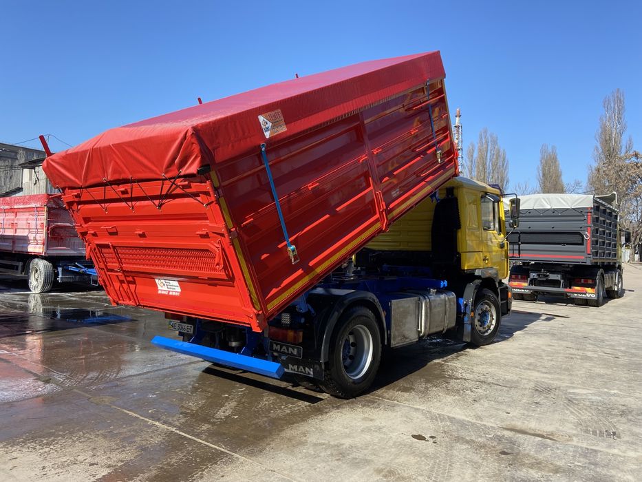 Переоборудование тягача в самосвал. Кузов на тягач. Самосвал.