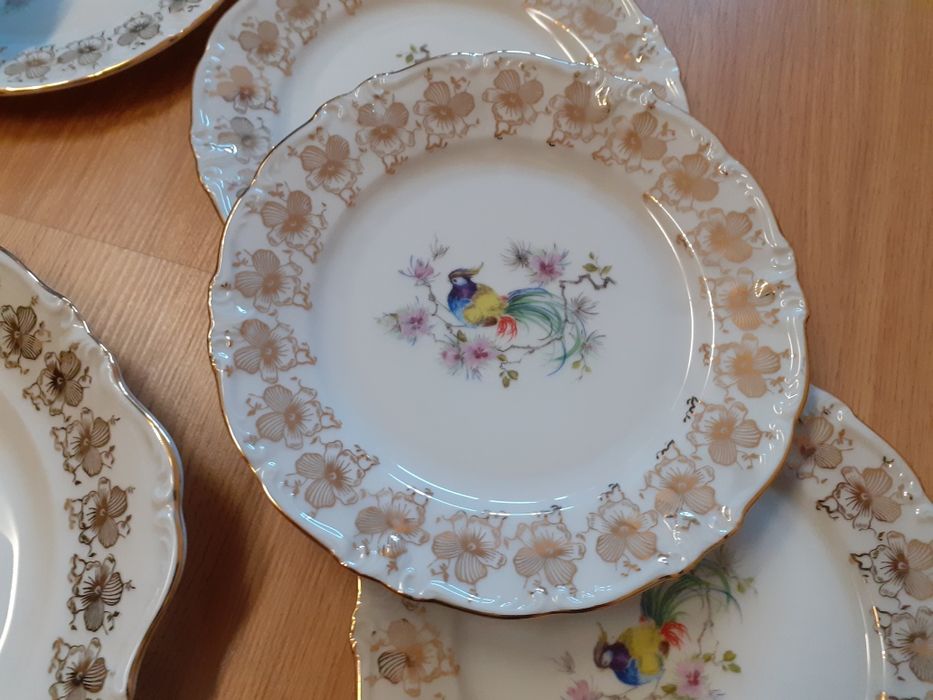 Conjunto BAVARIA 1 prato bolo + 12 pratos doce