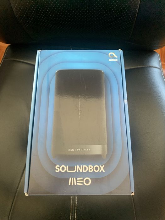 Coluna soundbox da meo