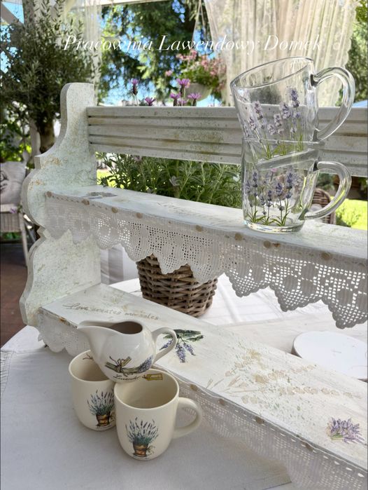 Półka Shabby chic lavender