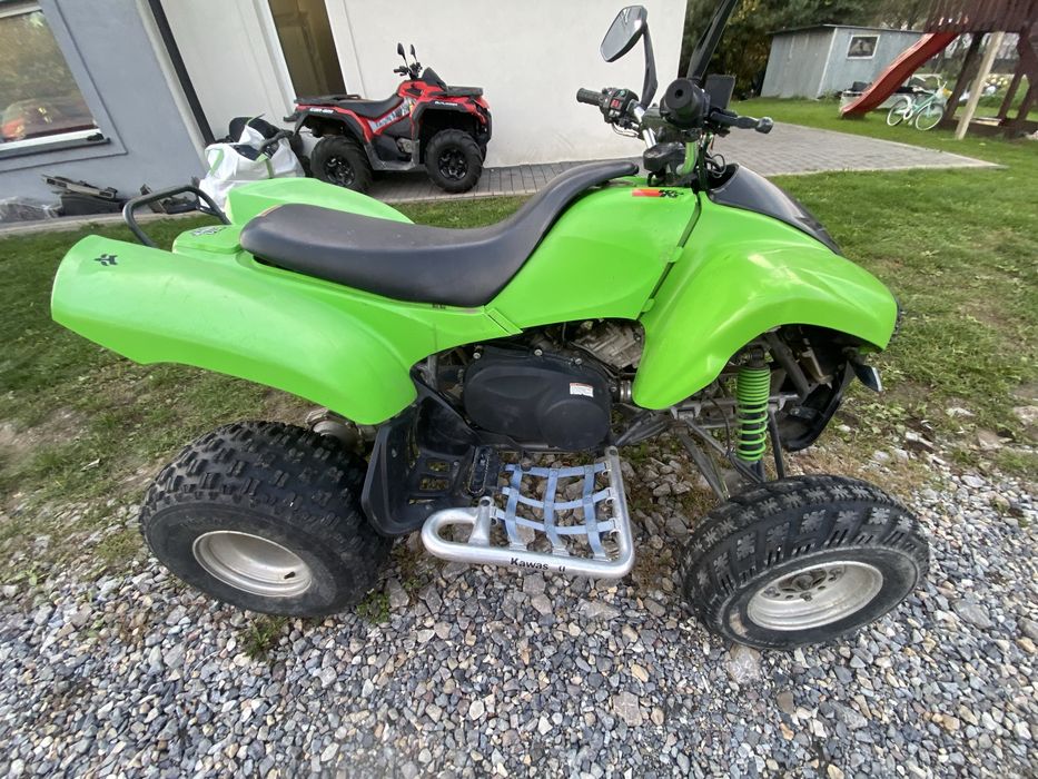 Koła wahacze Piasta zwrotnica wahacz Ośka siedzenie plastiki moduł amortyzator Kawasaki kfx 700 częśći chłodnica wentylator silnik piasta skrzynia
