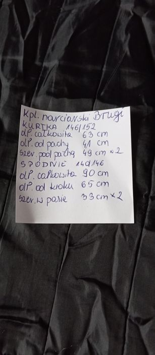 Komplet narciarski BRUGI