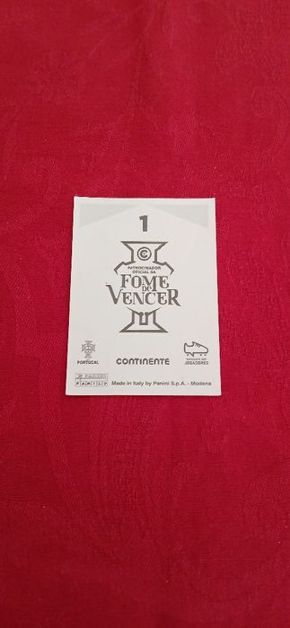 Cromo Cristiano Ronaldo-Fome de Vencer