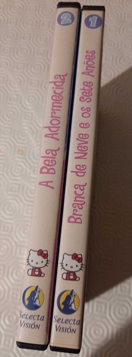 Lote de DVDs para crianças