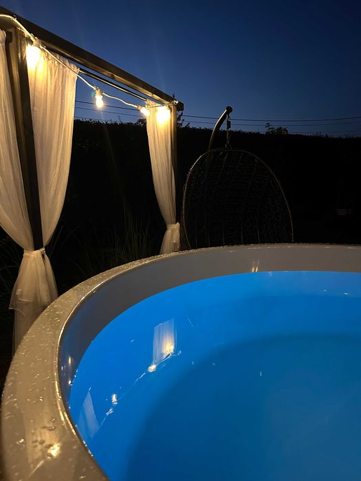 Basen balia jacuzzi całoroczny PIEC pokrywa transport GRATIS transport