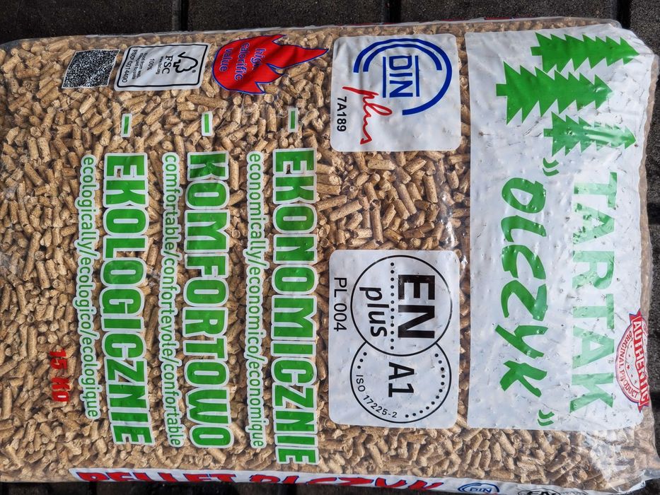 Pellet "Olczyk" (70x15kg = 1050kg) dostawa w cenie Oferta Cała Polska