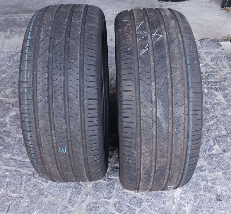 Vendo pneus semi-novos 245/45/18 Michelin
