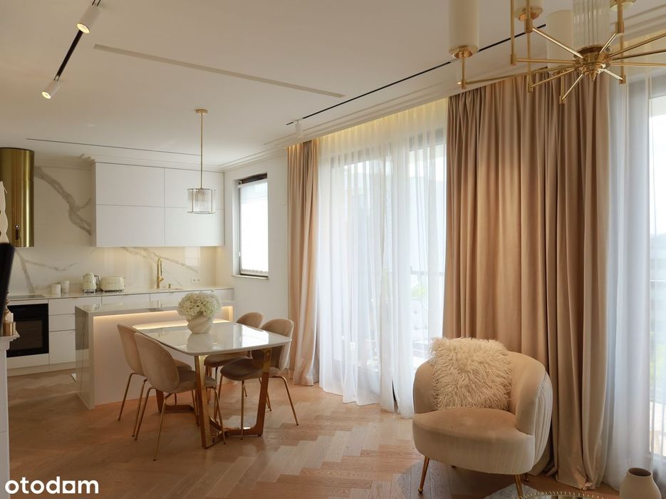 Wyjątkowy apartament premium na Mokotowie | top floor | taras i balkon - Widok 4