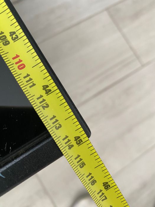 Mesa centro sala estar em vidro preto