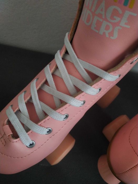 NOWE różowe wrotki