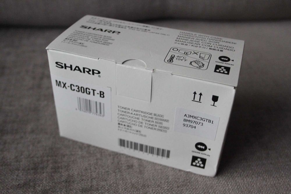 Toner Sharp MX-C30GT-B BLACK