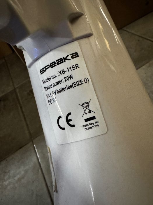 Megafon z funkcją nagrywania