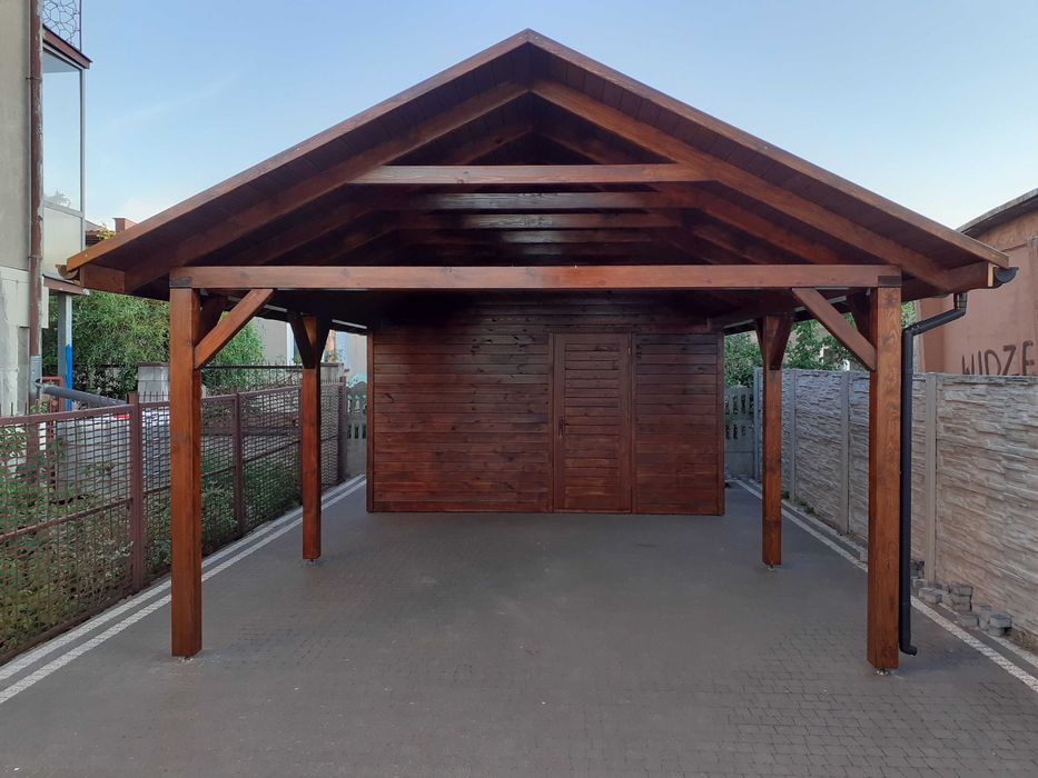 Altany Ogrodowe -Zadaszenia tarasów -Garaże- Domki drewniane