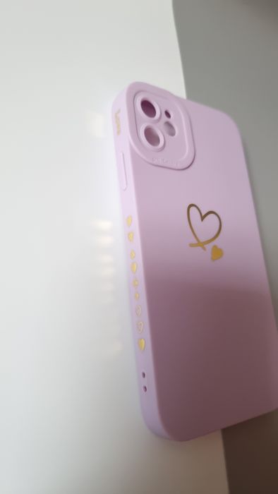 Etui do iPhone 11 6,1" Plecki z nadrukiem serc, cienkie, miękkie case