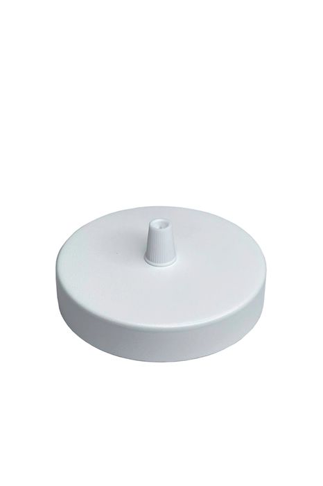 Кріплення лампи підвіса розетка стельова біла