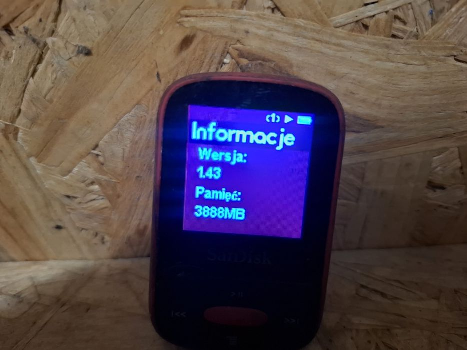 Retro MP3 Sandisk Clip Sport