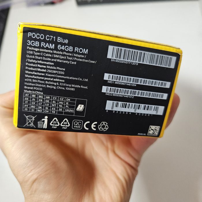 Телефон Poco c71 3/64