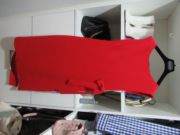 Vestidos NATAL, vermelho, Purificación Garcia, cerimónia