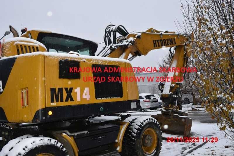 koparka kołowa Hydrema MX 14  wraz z rotatorem