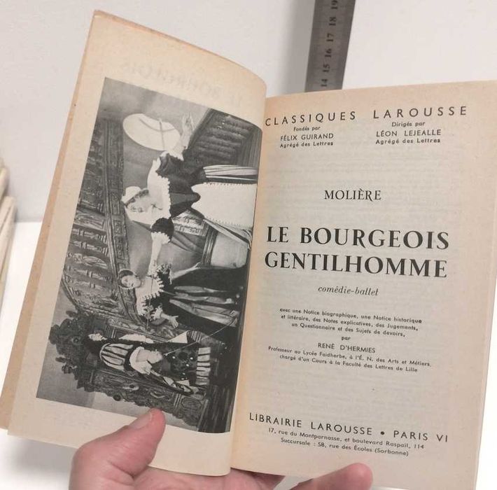 Le Bourgeois Gentilhomme, de Molière