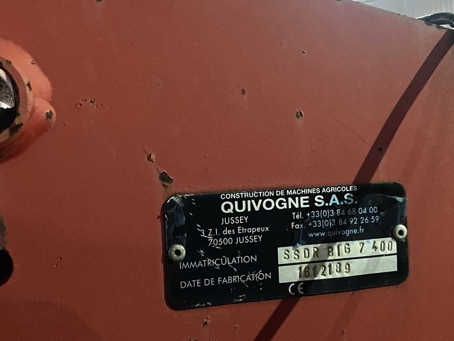 Глибокорозпушувач Quivogne SSDR 7/400, ЦБ10191297
