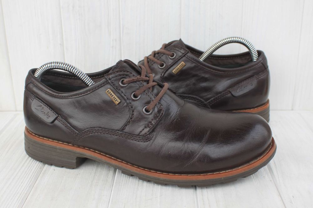 Напів черевики туфлі Clarks Gore-tex шкіра Англія 41р ботинки туфли
