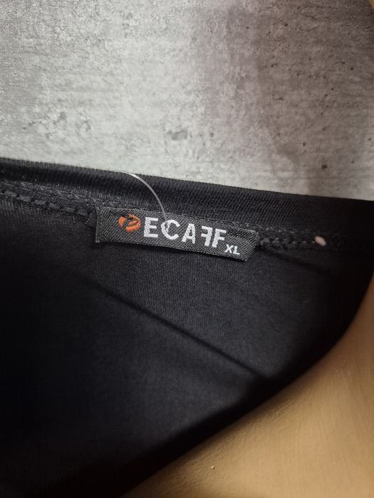 Nowy z metką T shirt Ecaff z tygrysem z cekinami super jakość rozm XL
