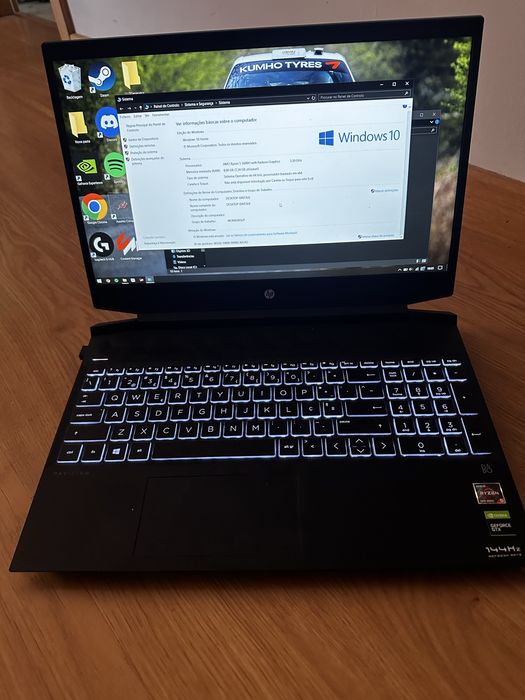 Computador gaming HP Pavilion 15