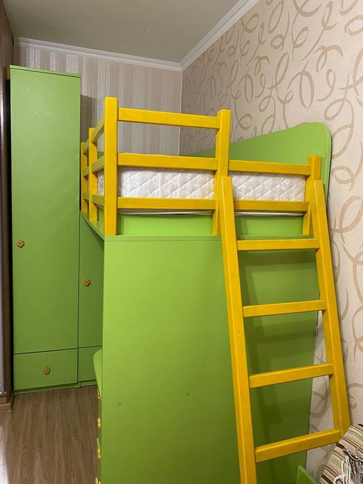 Ліжко, ліжко-горище, кровать-чердак, кровать детская