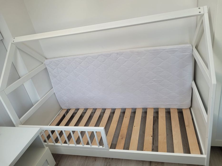 Lózko dziecięce 164cn z 74cm +materac