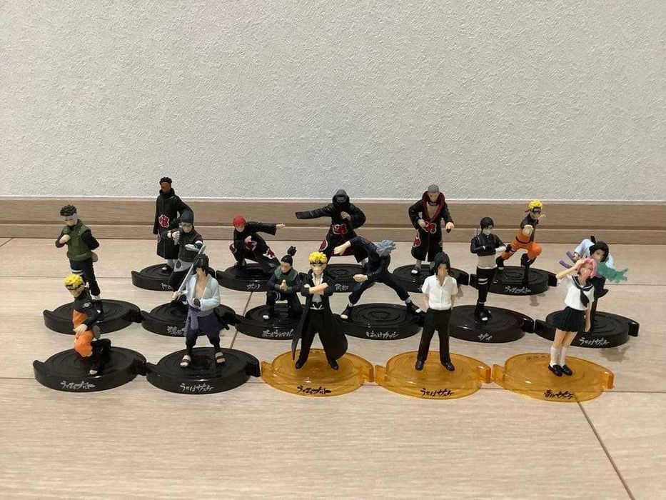 Bandai Naruto Shippuden Ningyou Collection Spiral - Lote 16 figuras