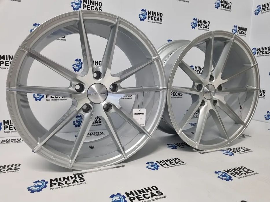 Jantes Veemann (V-FS25) em 18 Silver Machined (5x120)